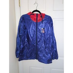 Aime Leon Dore ALD 38-GS Offshore Hoodie Windbreaker Royal Full Zip Jacket Small